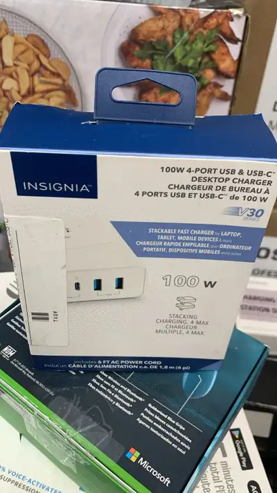 Insignia 100W 4-Port Power Station, Low Price Guarantee!, View more
