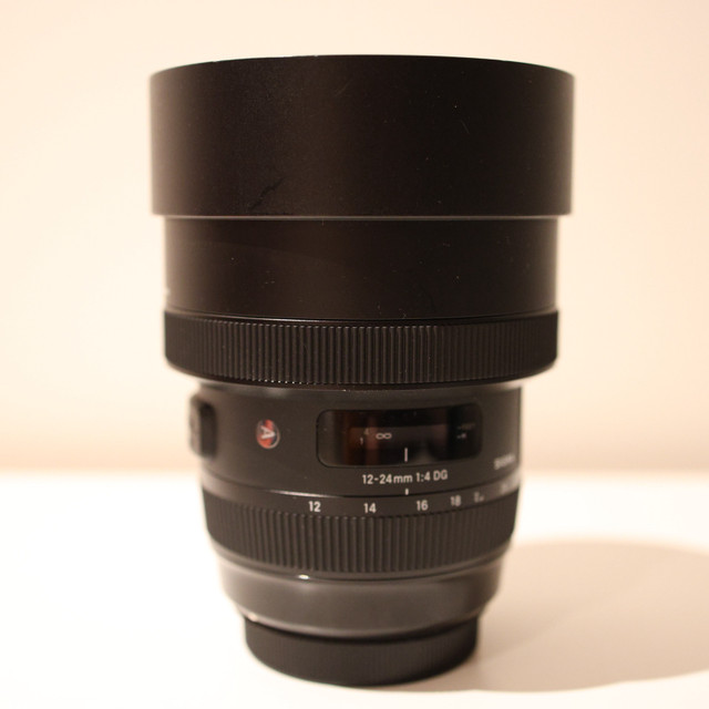 Sigma 12-24mm F4 DG HSM Art Lens for Canon EF Mount in Cameras & Camcorders in Markham / York Region - Image 2