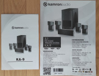 Kamron 5.1 home theater system KA-9
