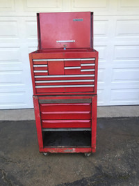 Tool Chest-Roller Cabinet and Tools