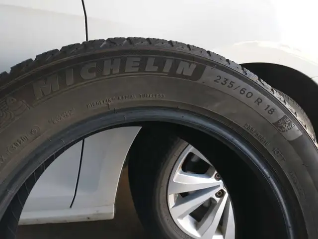 Winter Tires - Michelin X-ICE 235/60R18 in Tires & Rims in Kitchener / Waterloo - Image 3