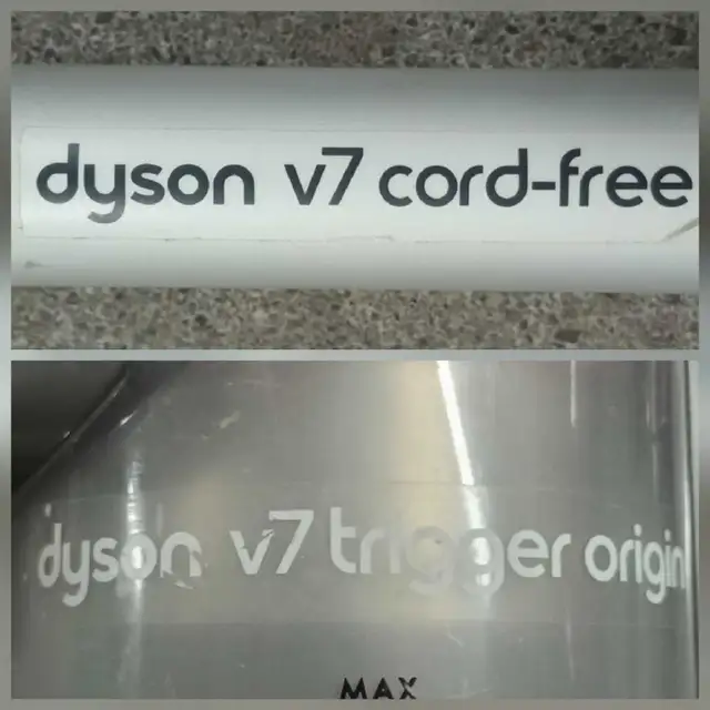 Two Dyson Vacuum Cleaners V7 Cordless Cord-Free Stick Handheld in Vacuums in City of Toronto - Image 5
