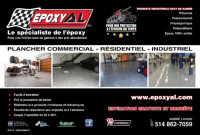 revêtement Epoxy polyuréthane pour plancher de garage en béton