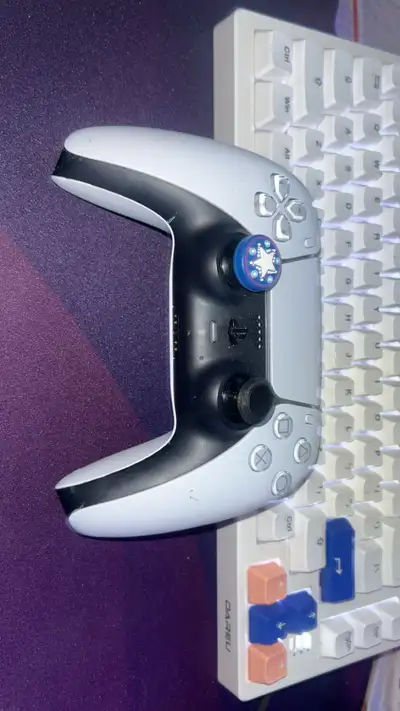 ps5 controller with tmr stick and mouse click triggers, View more