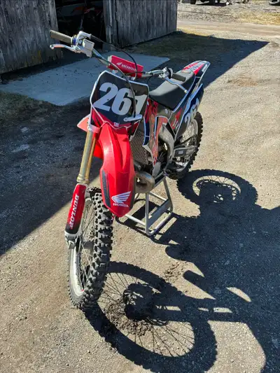 2004 Honda CR 250. Previous owner rebuilt the engine and kept the bike in great shape. Last year I p...