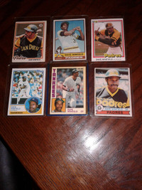 DAVE WINFIELD  OLD BASEBALL CARDS