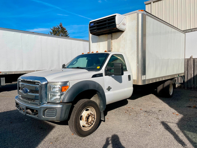 Ford F450 cube van is for sale. (16 ft. cooler) in Cars & Trucks in Kitchener / Waterloo
