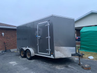 Enclosed trailer 14ft + v nose 