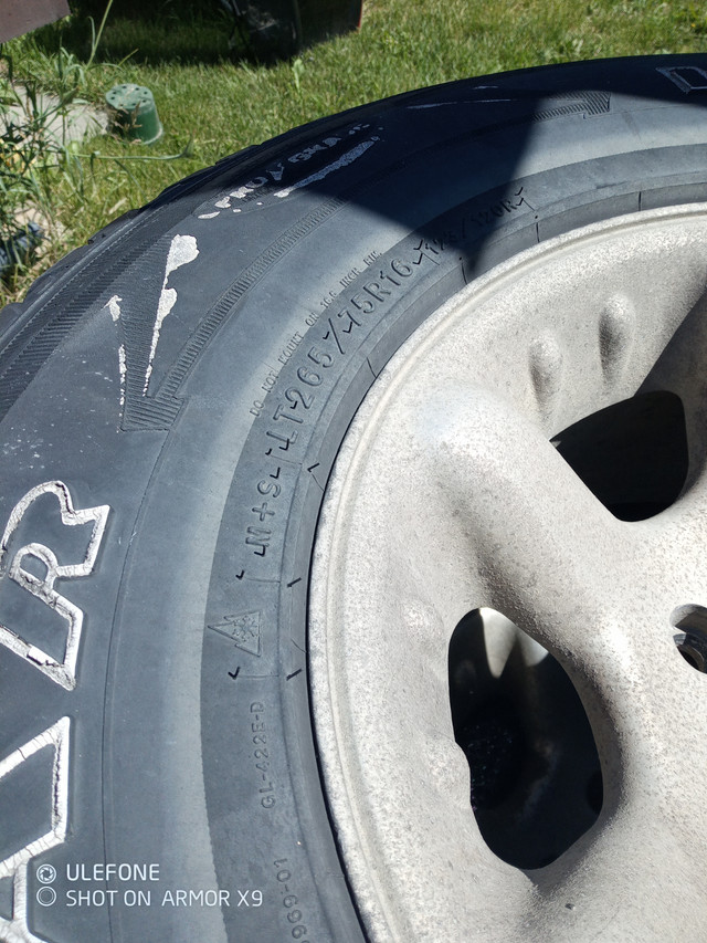 Goodyear Wrangler Tires and Rims in Tires & Rims in Calgary - Image 2