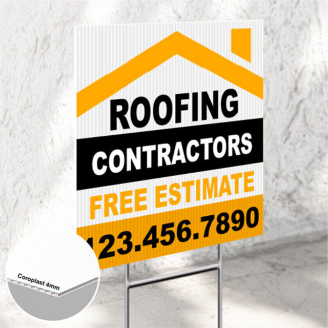 Signs and Printing in Renovations, General Contracting & Handyman in Oshawa / Durham Region - Image 2