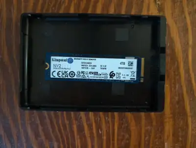 4TB Kingston NVMe SSD, View more