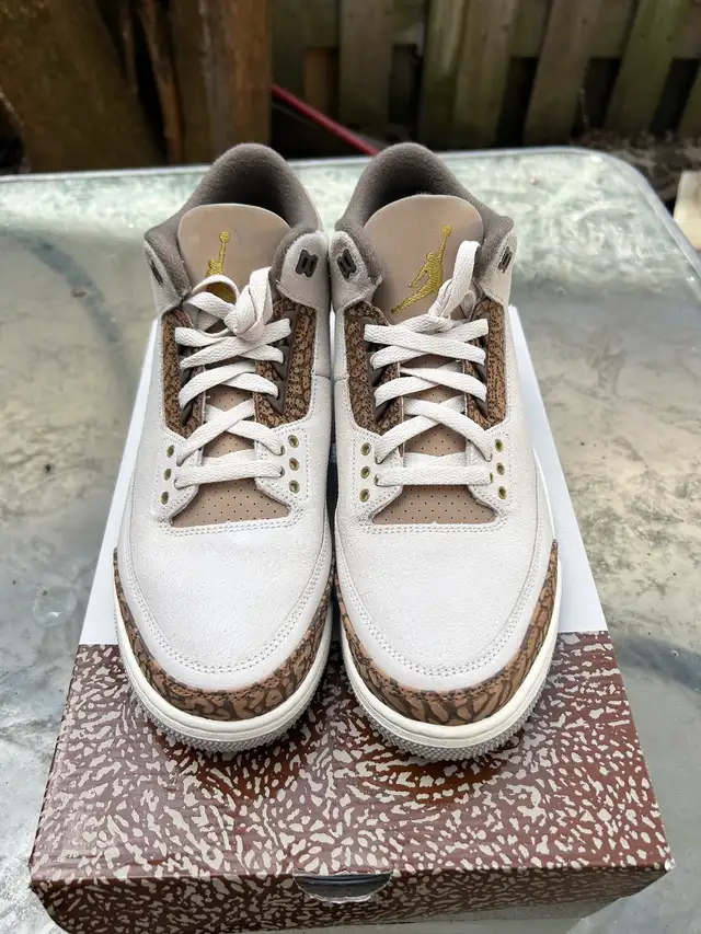 Air Jordan 3 Retro Palomino Brown / Tan Size 11 in Men's Shoes in City of Toronto - Image 4