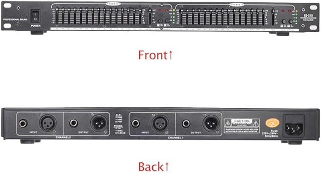 Brand New Stereo Equalizer 1U Rack Mount, $40 in Other in Kitchener / Waterloo - Image 3