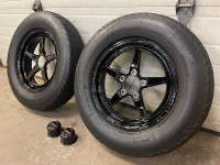 Weld 15” Alumastar 2.0 Wheels With M/T 26x6 Sportsman S/R Tires