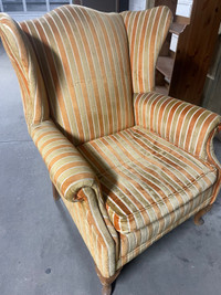 Wing armchair