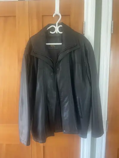 Men’s leather jacket, View more