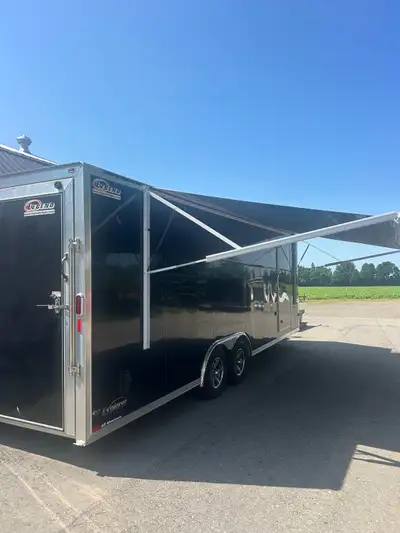 I'm selling my 26’ Legend all aluminum car hauler w/all solar charger so no worries when not connect...