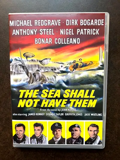 Rare DVD - The Sea Shall Not Have Them (1954) Directed by Lewis Gilbert. With Michael Redgrave, Dirk...