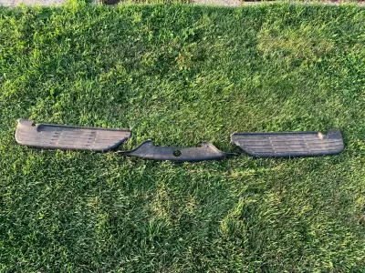 Have rear bumper cover step pads from a 2005 2006 2007 F250 F350. Black plastic. $50