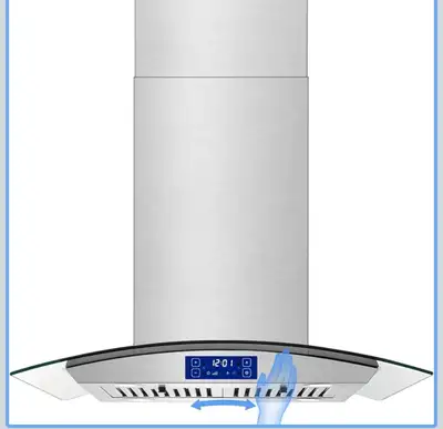 Island Range Hood 30 Inch 700 CFM Gesture & Touch Control Ceilin, View more