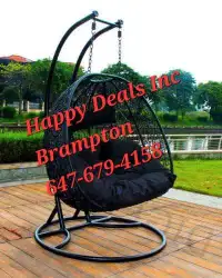 2person Double XL swing chair with stand, Cushion- Many colors 