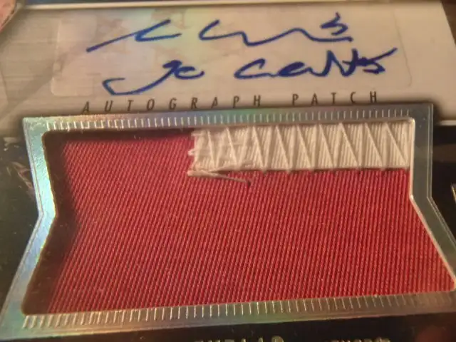 carte de hockey Spectrum Blue  Aaron Ekblad JSY auto sp /5062854393427459121