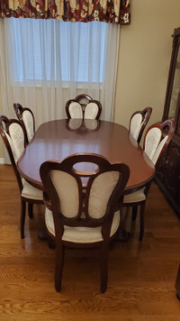 Mahogany Vintage Dining Room set with extension