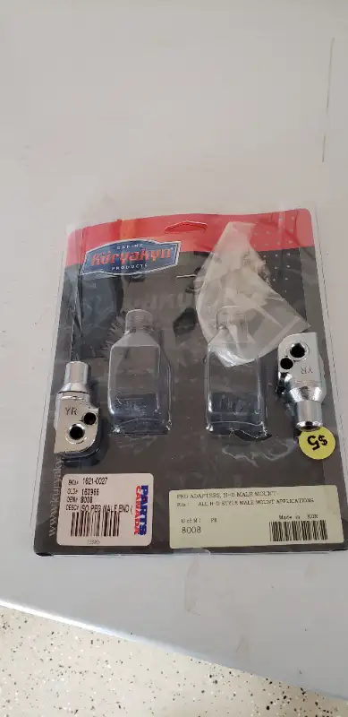 Harley-Davidson Peg Adapter I have Peg adapters for sale, off Harley-Davidson male amount. It came o...