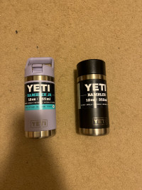 Two Yeti's 12 Oz Ramblers [Black/Lilac] ($30.00/each)