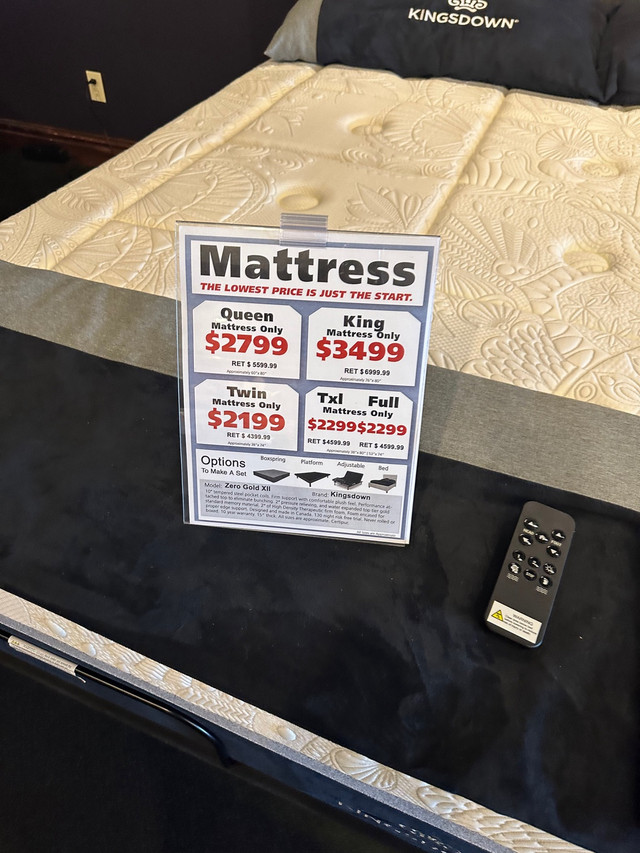 Luxury king size mattress  in Beds & Mattresses in Ottawa - Image 2
