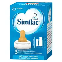 Similac Infant Nipples and Rings Unopened