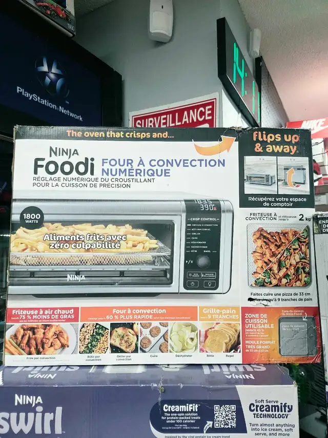 Four à convection numérique Ninja Foodi in Toasters & Toaster Ovens in Longueuil / South Shore - Image 2