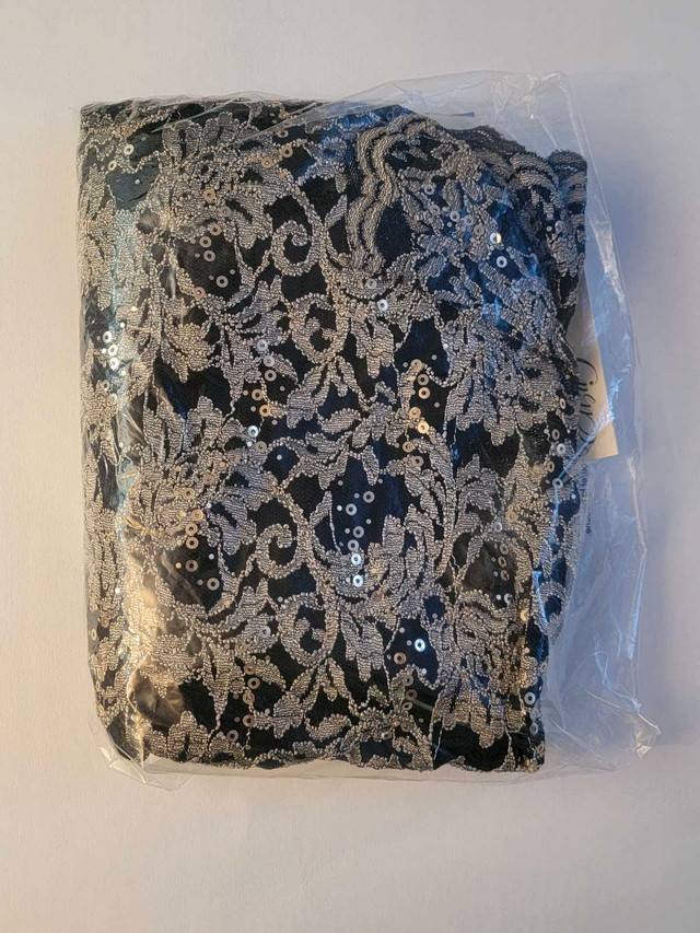 Eliza J Dress Womens Embroidered Floral Dress, Black Size 12 in Women's - Dresses & Skirts in City of Toronto - Image 3