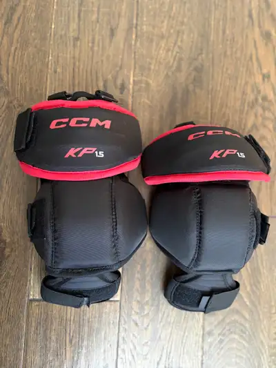 CCM KP 1.5 Junior Hockey Goalie Knee Protectors, View more