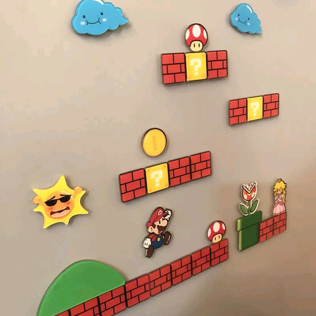 Super Mario Bros Fridge Magnets in Nintendo Switch in City of Halifax - Image 2