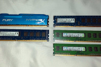 $10 DDR3 PC3 RAM 12800U 1.35V 1.5v Desktop DIMM