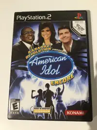 Jeu Playstation 2  American Idol Encore(karaoke)