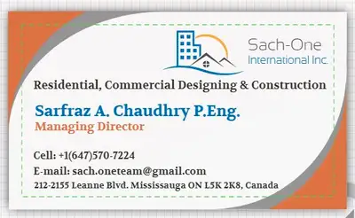 ARCHITECTURAL, ENGINEERING DESIGN, INSPECTIONS & PERMITS