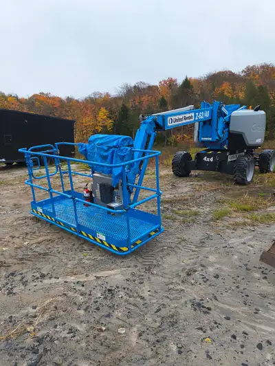 Z62/40 Genie lift for rent in the Parry Sound area , All service work just completed with valid NDT...