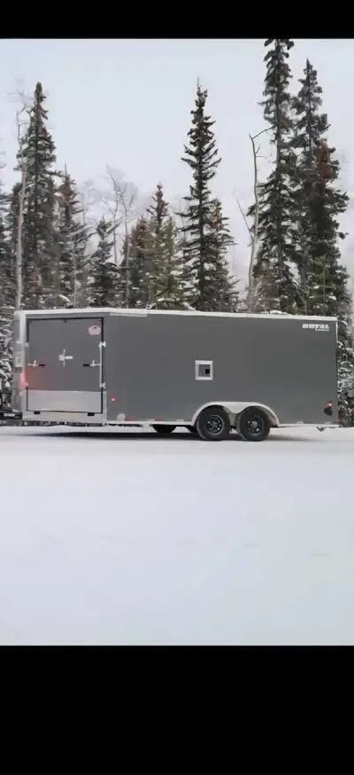 2023 Royal Cargo Sled Trailer – 8’ x 20’ Perfect trailer for hauling sleds, quads, or all-season gea...