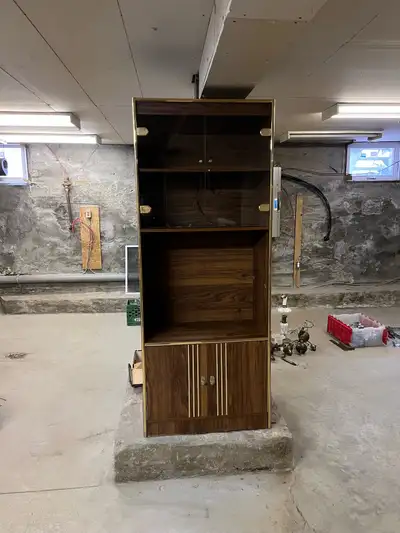 Buffet Haut Vintage Éclairage Intégré / China Cabinet Display, View more