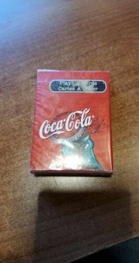COCA~COLA BICYCLE PLAYING CARDS. VINTAGE. COLLECTIBLES.