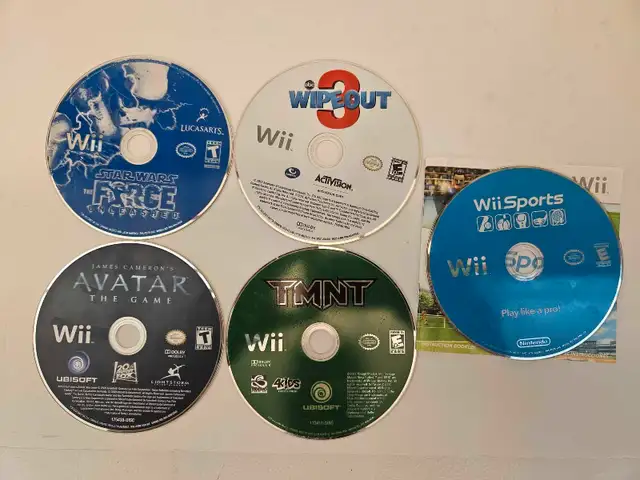 Nintendo Wii and games63234989016451123