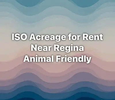 What’s out there for averages for rent/lease within 45 minutes of Regina, SK