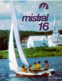 Mistral sailboat