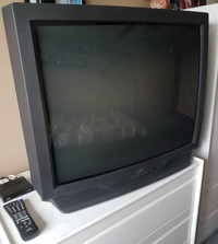 JVC 32” Colour Analog TV with Original Remote & Manual