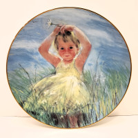 Breezy Day by Frances Hook A Child’s Play Series Collector Plate