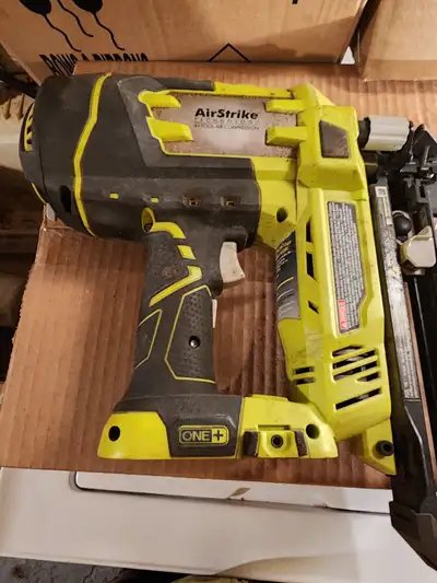 RYOBI 18V ONE+ AirStrike 16-Gauge Cordless Straight Nailer, View more