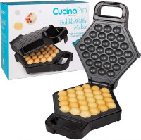 New CucinaPro Electric Bubble Waffle Maker - $30