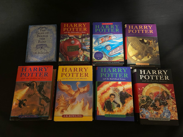 COMPLETE HARRY POTTER HARDCOVER 8 BOOK SET 4 1ST Edition DJ in Children & Young Adult in Oshawa / Durham Region